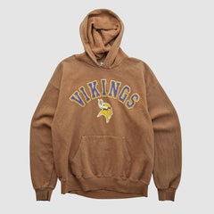 Lee Apparel 2000s Hooded Pullover Sweatshirt - Minnesota Vikings Pullover