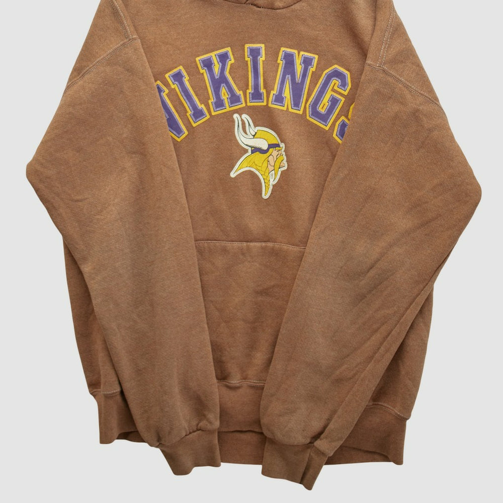 Lee Apparel 2000s Hooded Pullover Sweatshirt - Minnesota Vikings Pullover