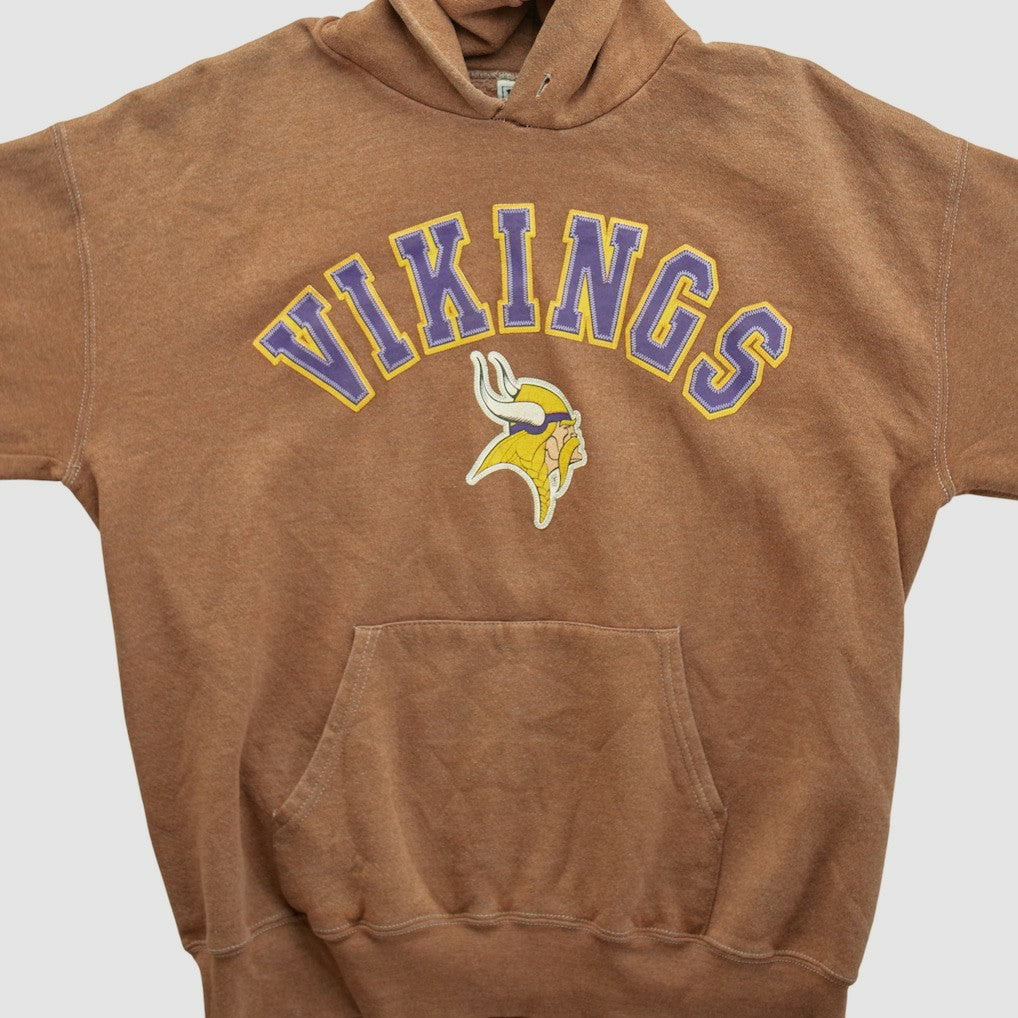 Lee Apparel 2000s Hooded Pullover Sweatshirt - Minnesota Vikings Pullover