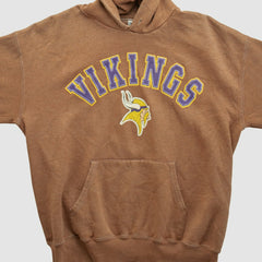 Lee Apparel 2000s Hooded Pullover Sweatshirt - Minnesota Vikings Pullover