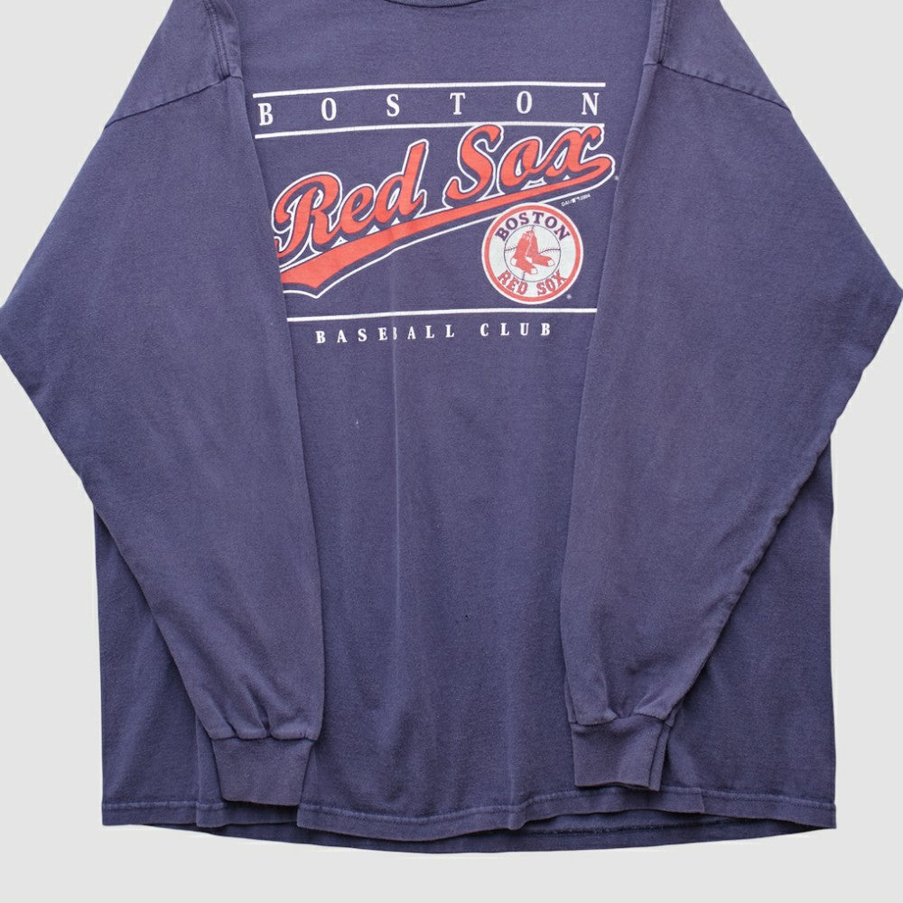 Navy Boston Red Sox True Fan 2004 Long Sleeve T-shirt