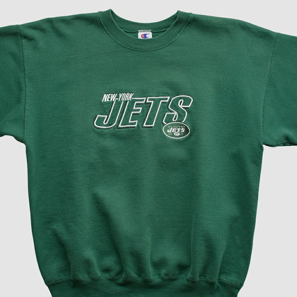 Champion 2000s Pullover Sweatshirt - New York Jets Pullover