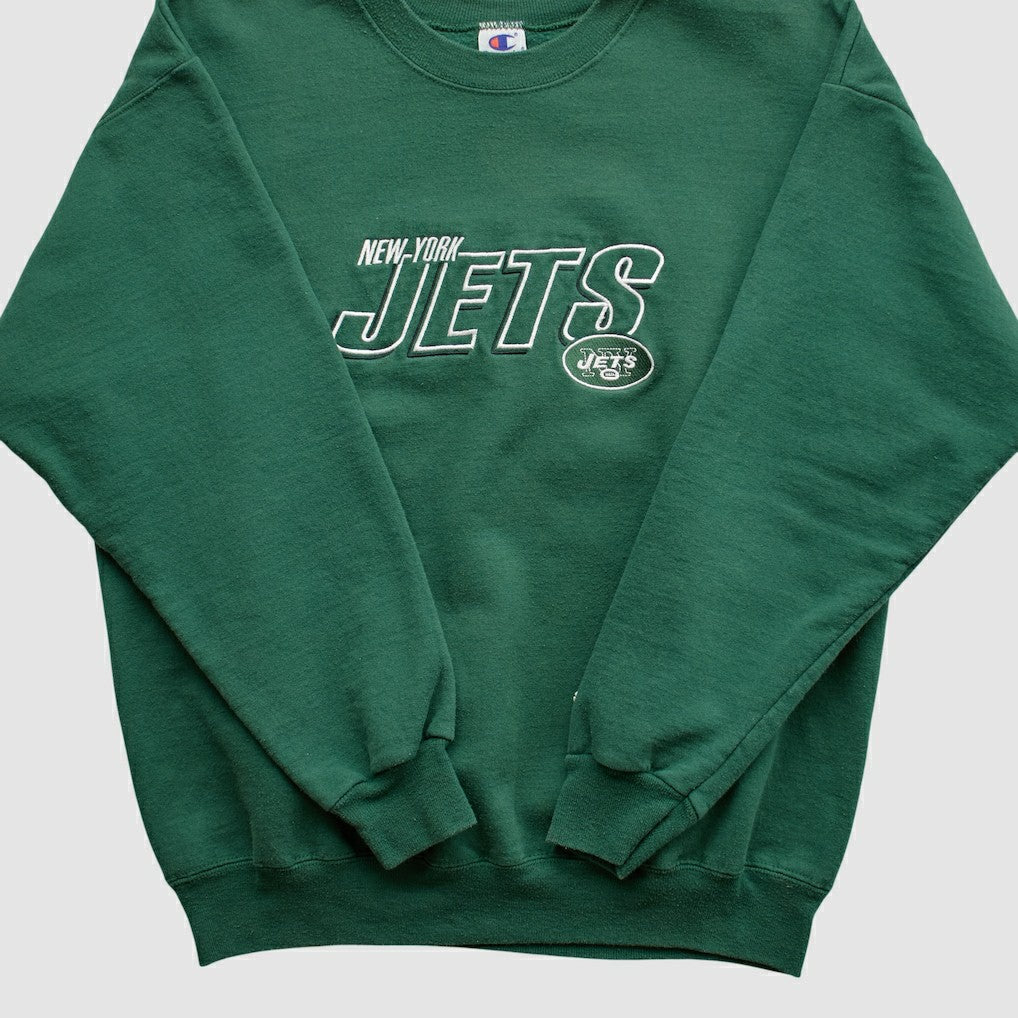 Champion 2000s Pullover Sweatshirt - New York Jets Pullover
