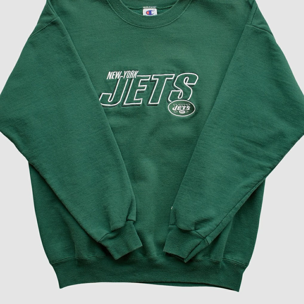 Champion 2000s Pullover Sweatshirt - New York Jets Pullover