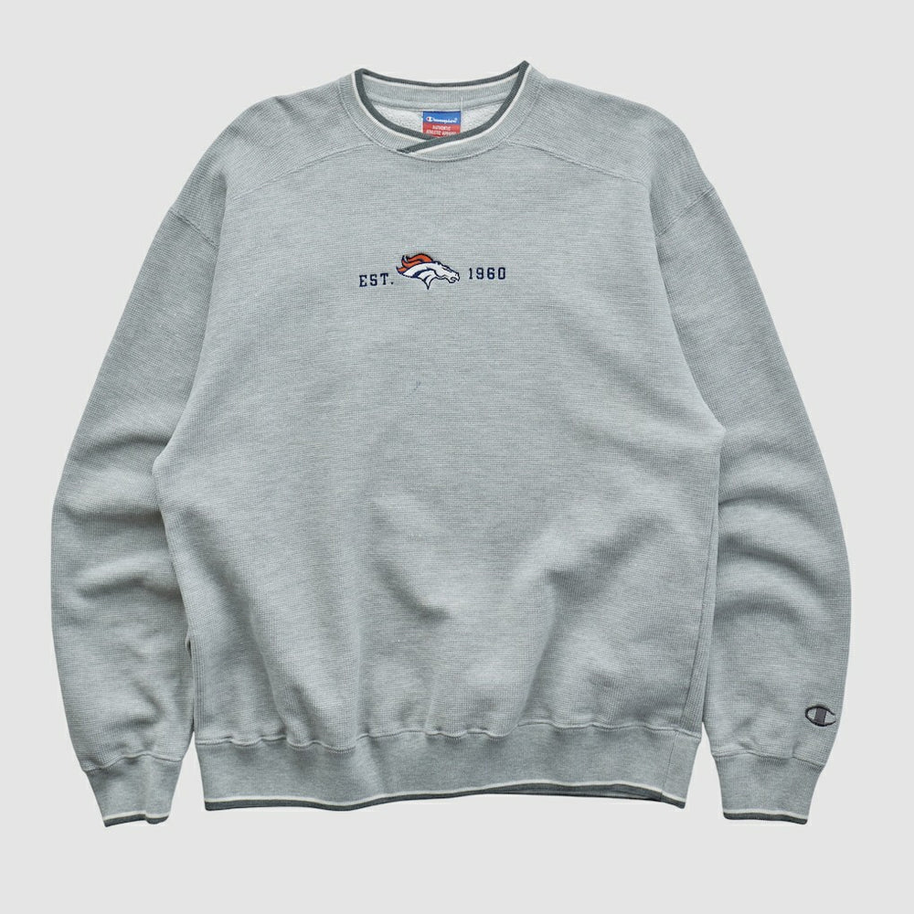 Champion 2000s Pullover Sweatshirt - Denver Broncos Pullover