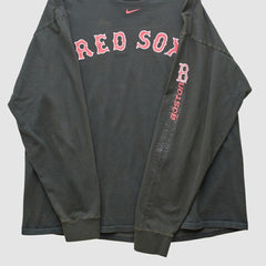 Black Boston Red Sox Nike 2000s Long Sleeve T-shirt