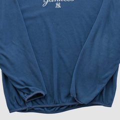 Navy New York Yankees Lee Apparel 2000s Pullover Sweatshirt