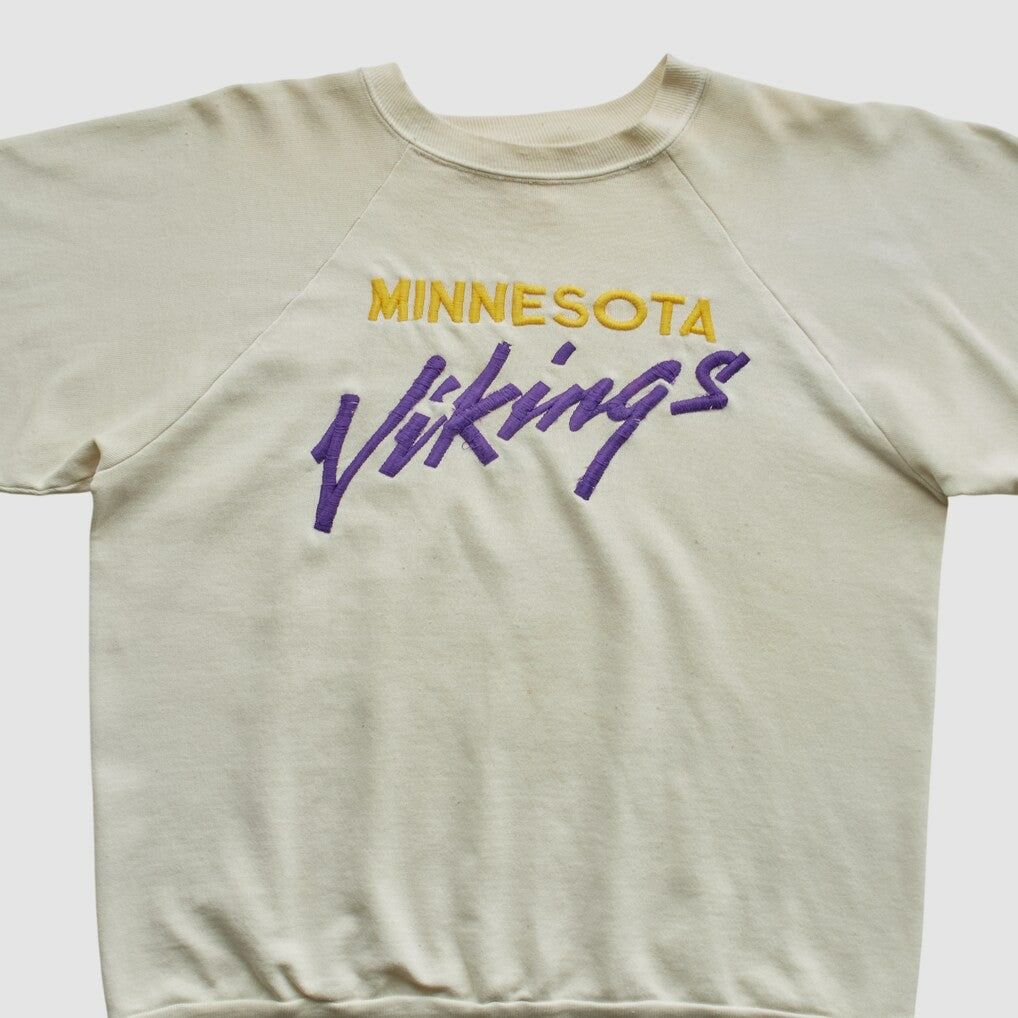 Logo 7 80s Pullover Sweatshirt - Minnesota Vikings Pullover