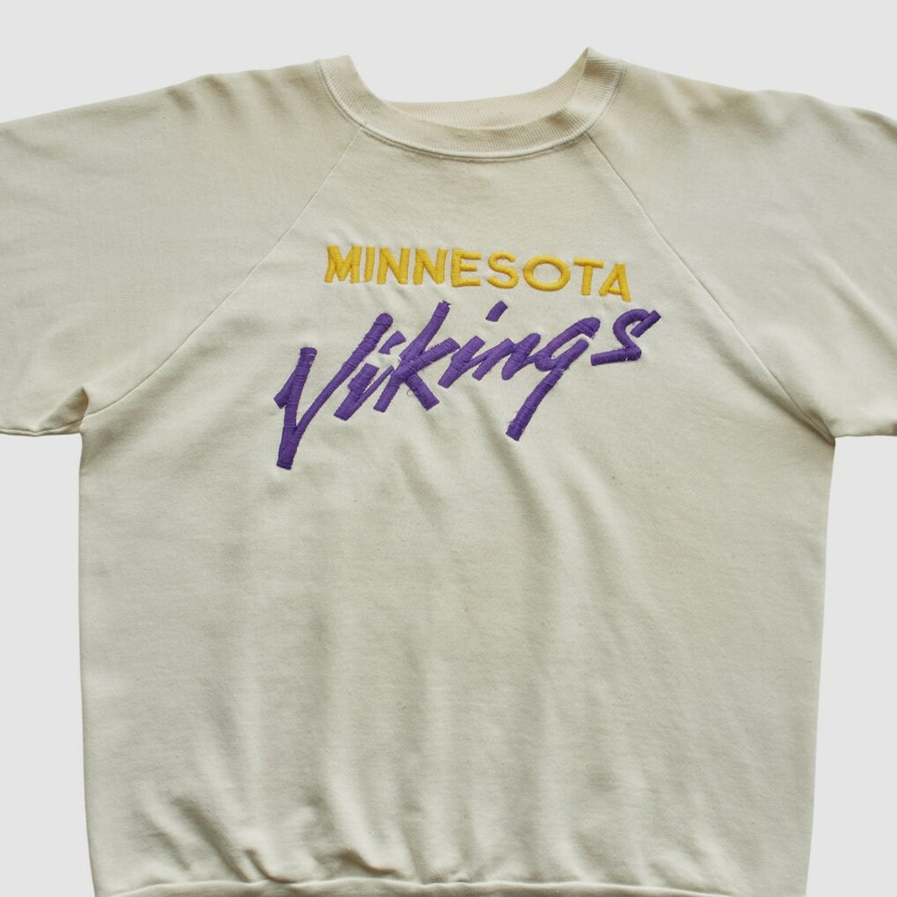 Logo 7 80s Pullover Sweatshirt - Minnesota Vikings Pullover