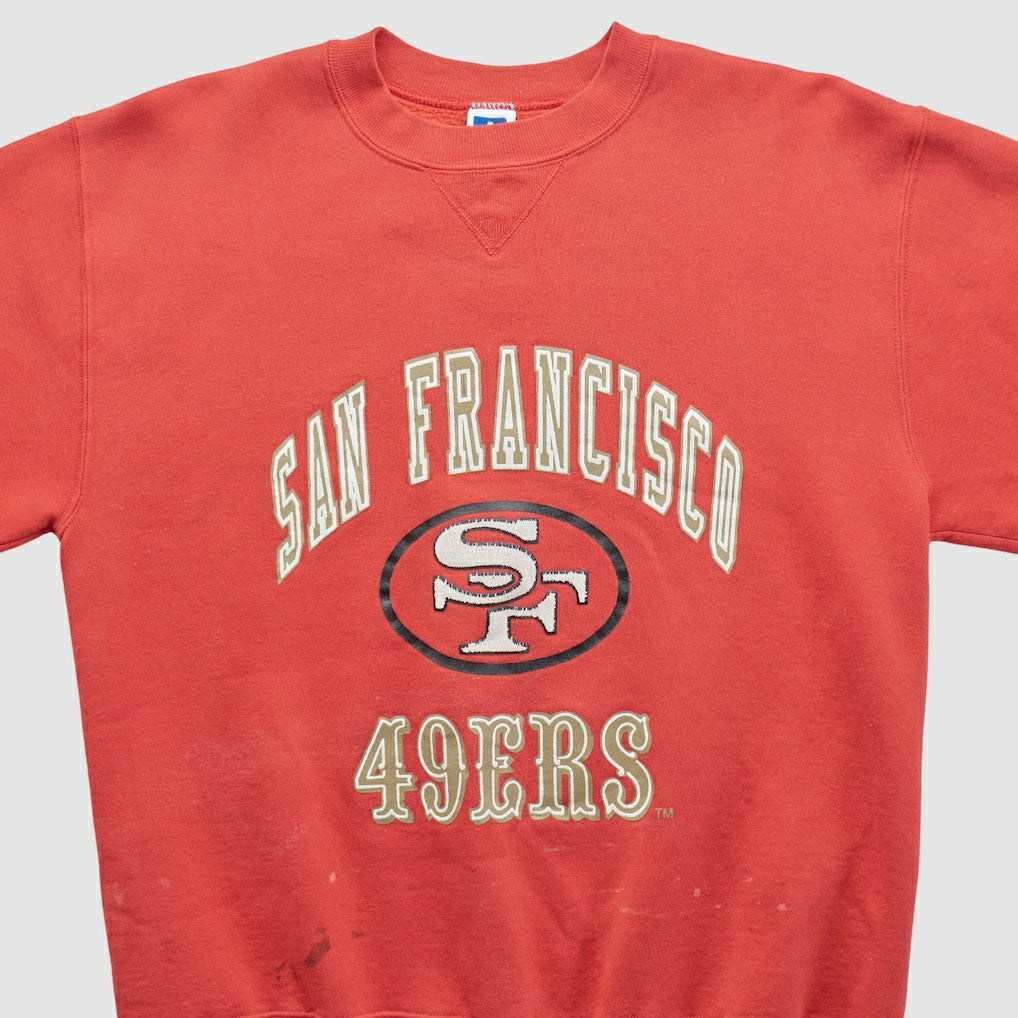 Russell 90s Pullover Sweatshirt - San Francisco 49ers Pullover