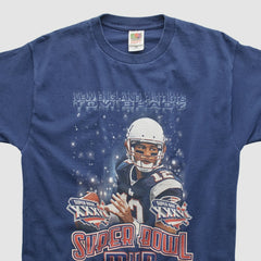 Super Bowl MVP Fruit of The Loom 2002 T-shirt - New England Patriots T-shirts