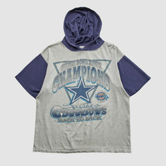 Super Bowl XXVIII Mendez Sportswear 1994 Hooded T-shirt - Dallas Cowboys T-shirts