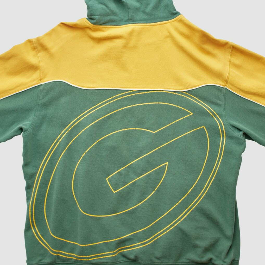 Reebok 2010s Hooded Pullover Sweatshirt - Green Bay Packers Pullover