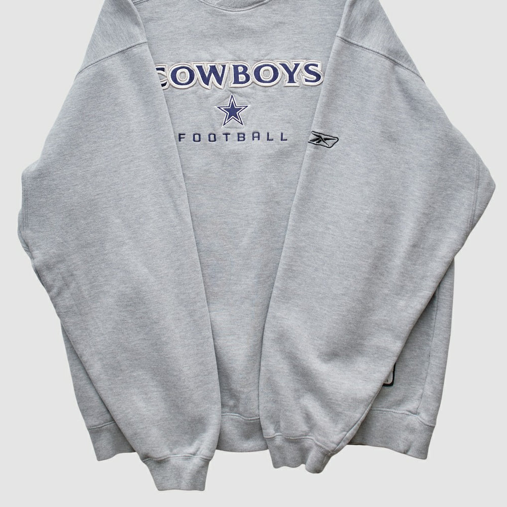Reebok 2000s Pullover Sweatshirt - Dallas Cowboys Pullover