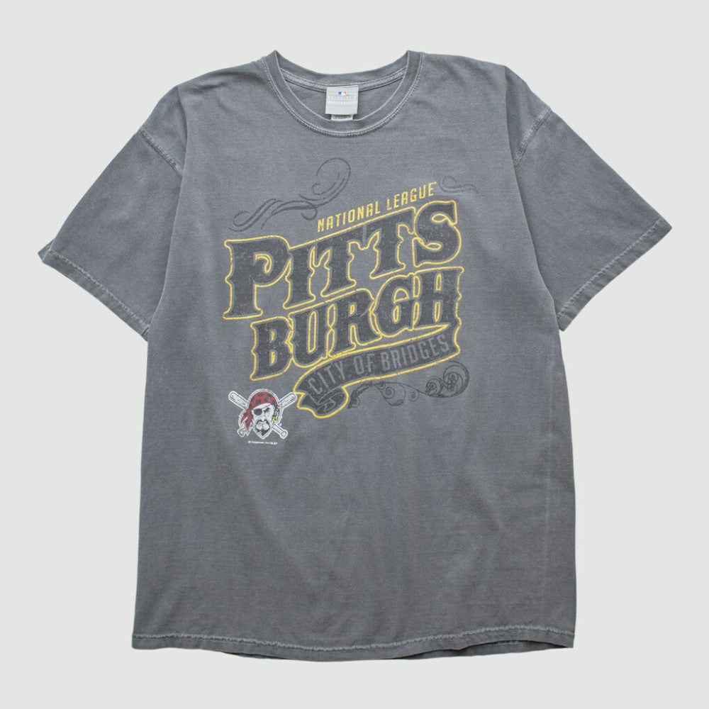 Gray Pittsburgh Pirates Genuine Merchandise 2000s T-shirt