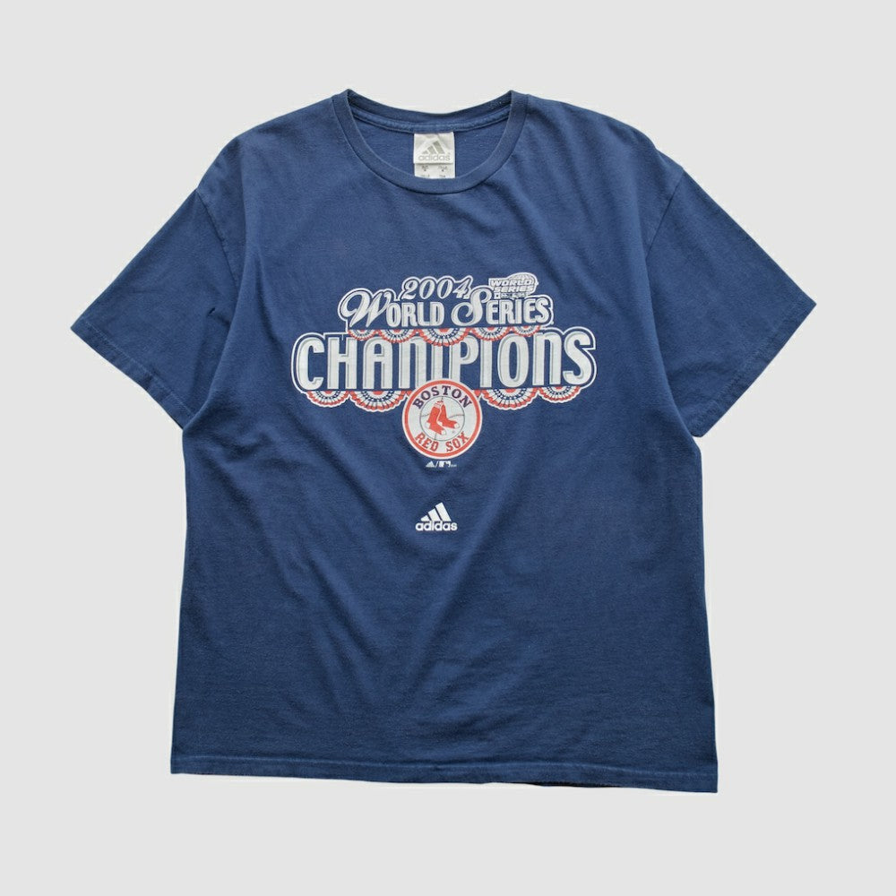 Navy Boston Red Sox Adidas 2004 T-shirt