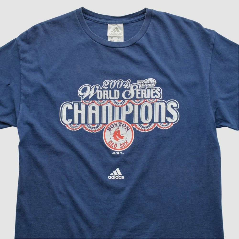 Navy Boston Red Sox Adidas 2004 T-shirt