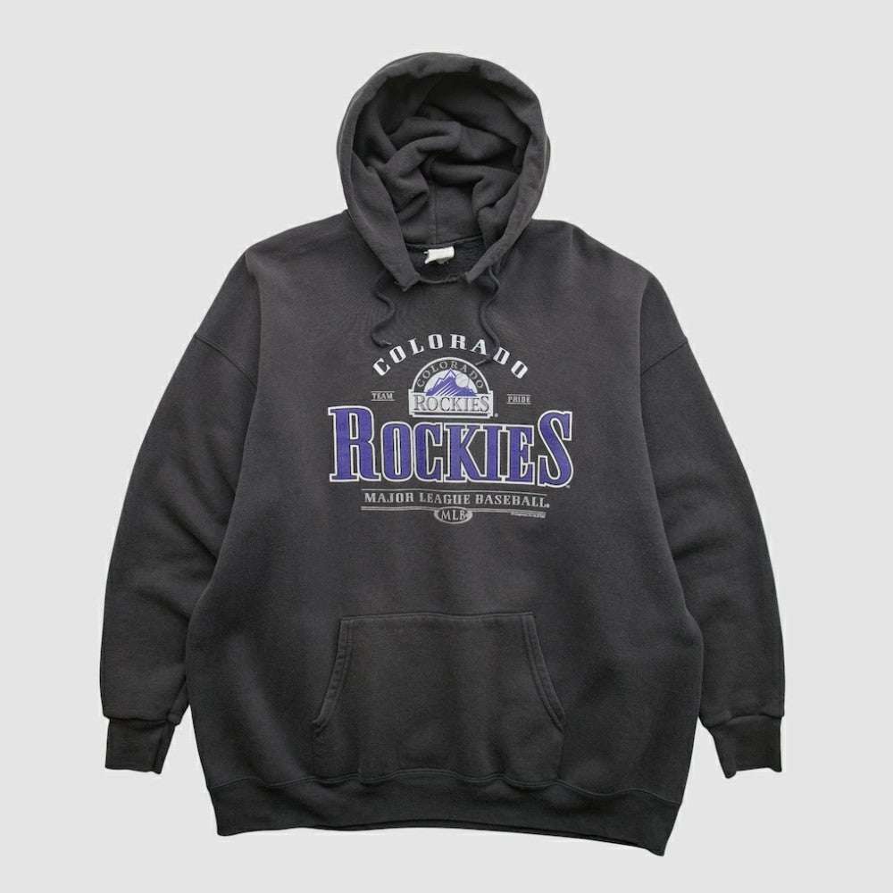 Charcoal Colorado Rockies 2007 Hooded Pullover Sweatshirt