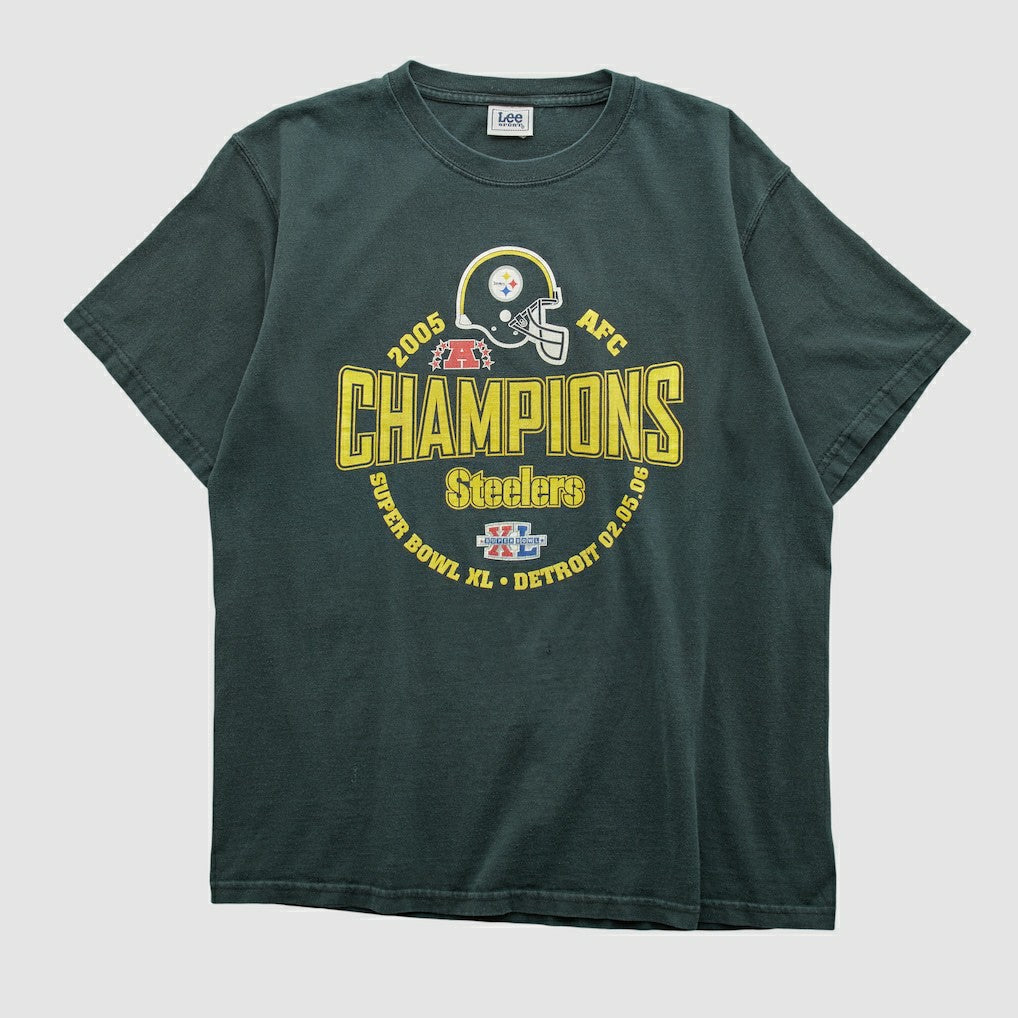 AFC Champions Lee Sport 2005 T-shirt - Pittsburgh Steelers T-shirts