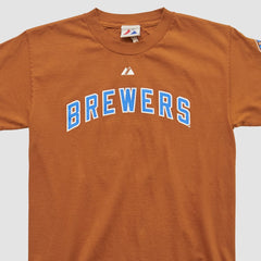 Clay Milwaukee Brewers Majestic 2008 T-shirt