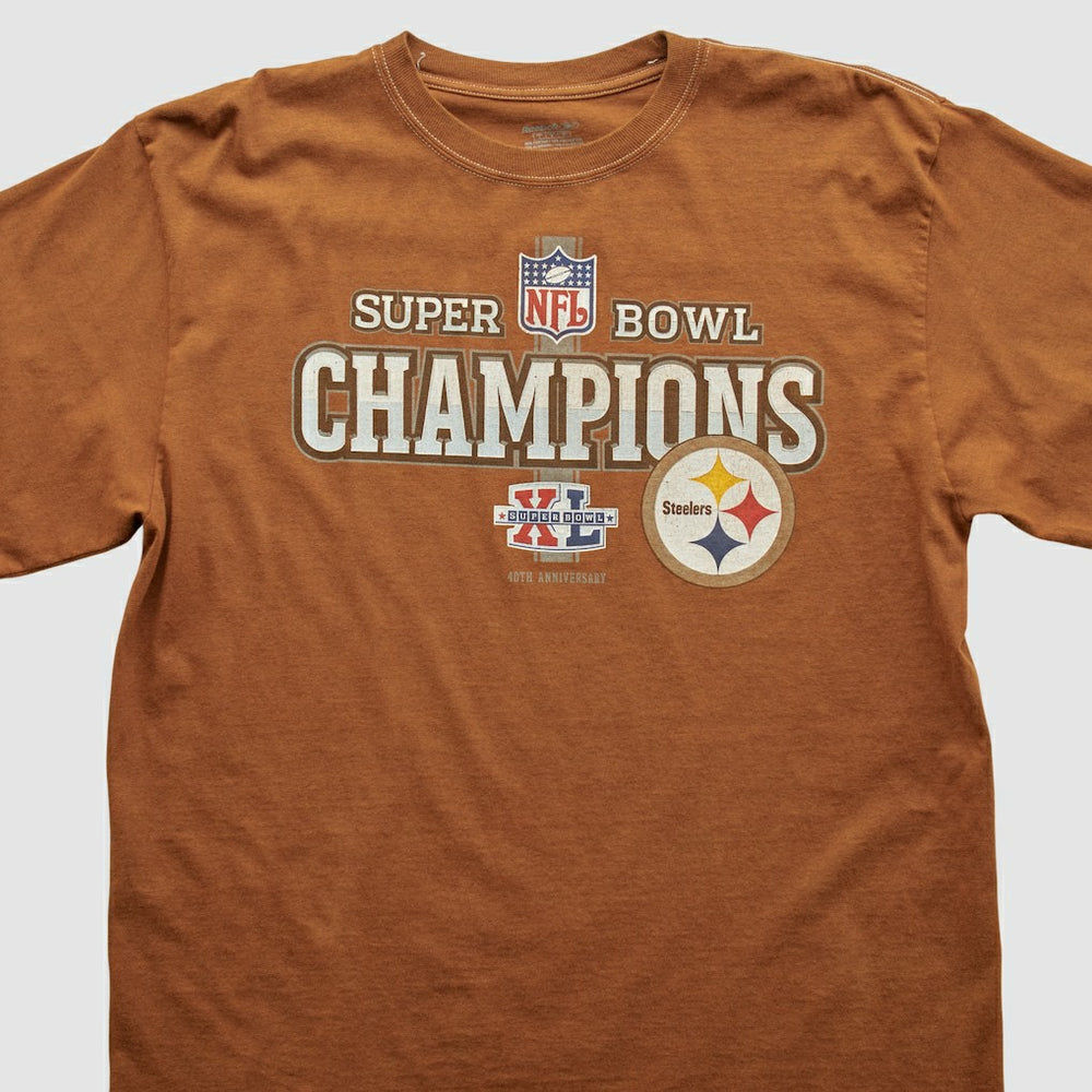 Super Bowl Champions Reebok 2006 Long Sleeve T-shirt - Pittsburgh Steelers T-shirts