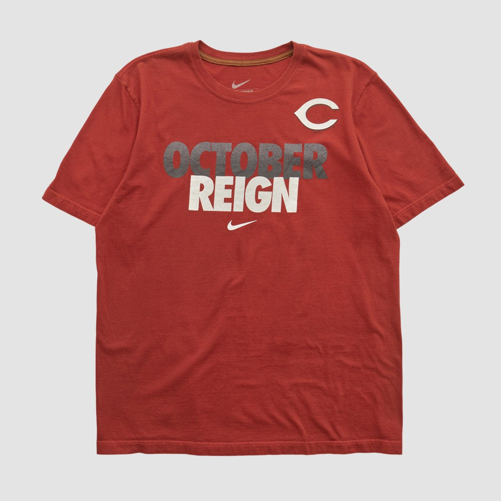 Maroon Cincinnati Reds Nike 2010s T-shirt