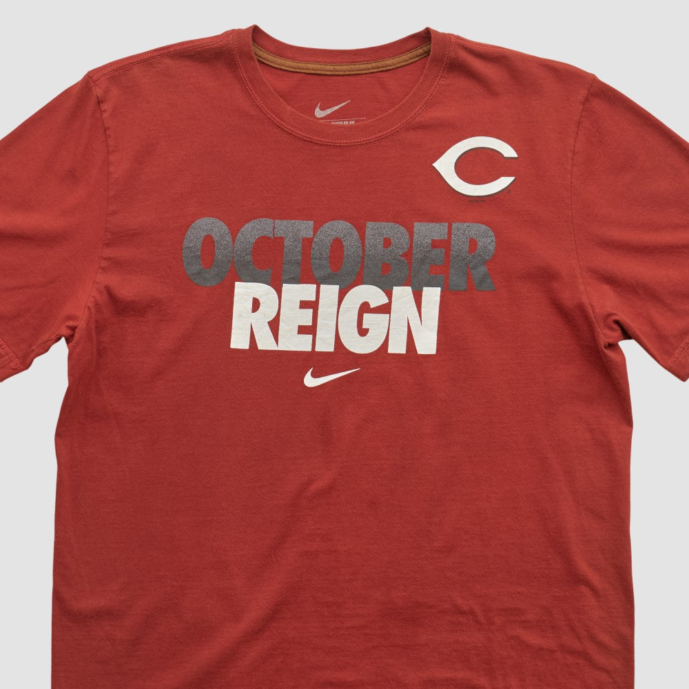 Maroon Cincinnati Reds Nike 2010s T-shirt