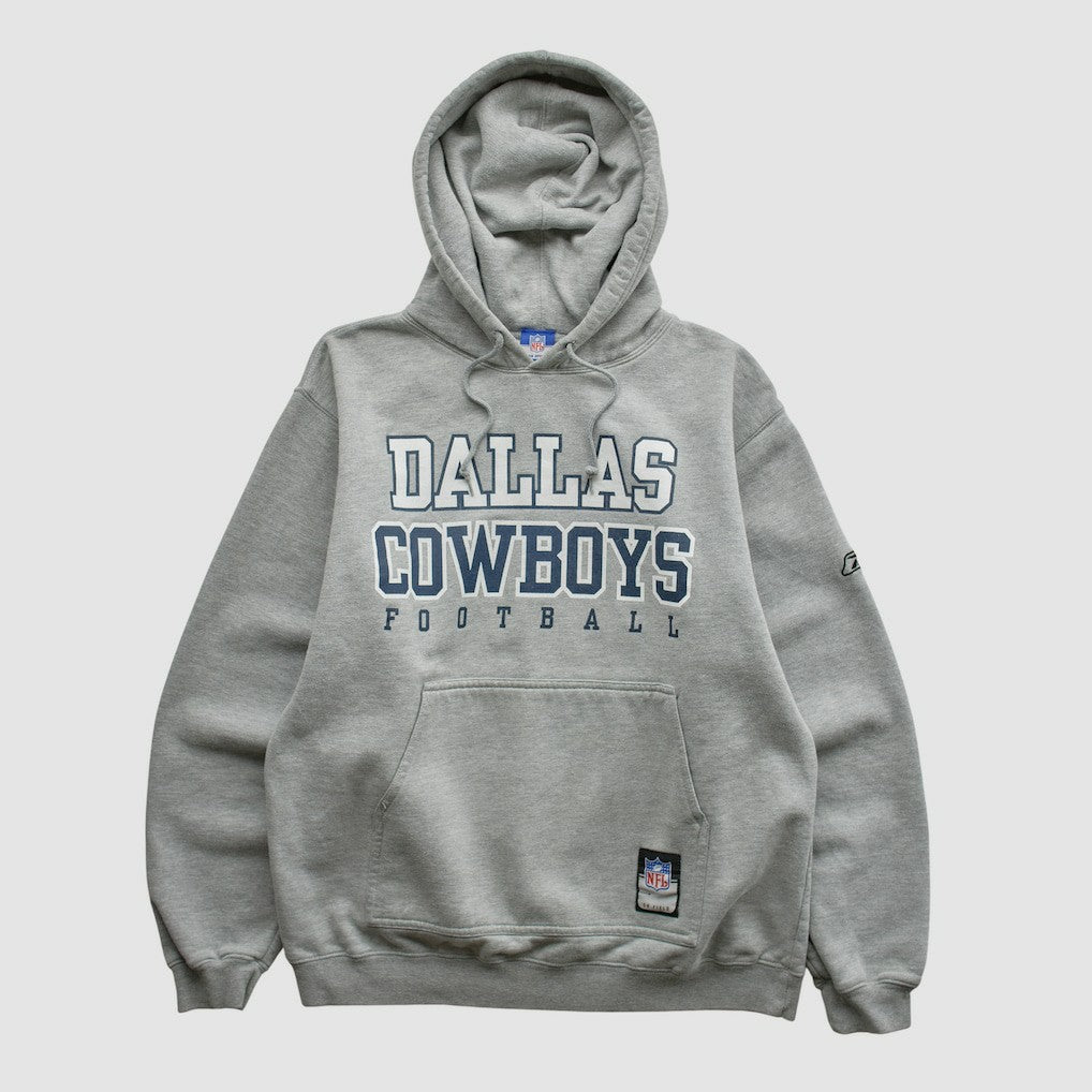 Reebok 2000s Hooded Pullover Sweatshirt - Dallas Cowboys Pullover