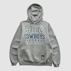 Reebok 2000s Hooded Pullover Sweatshirt - Dallas Cowboys Pullover