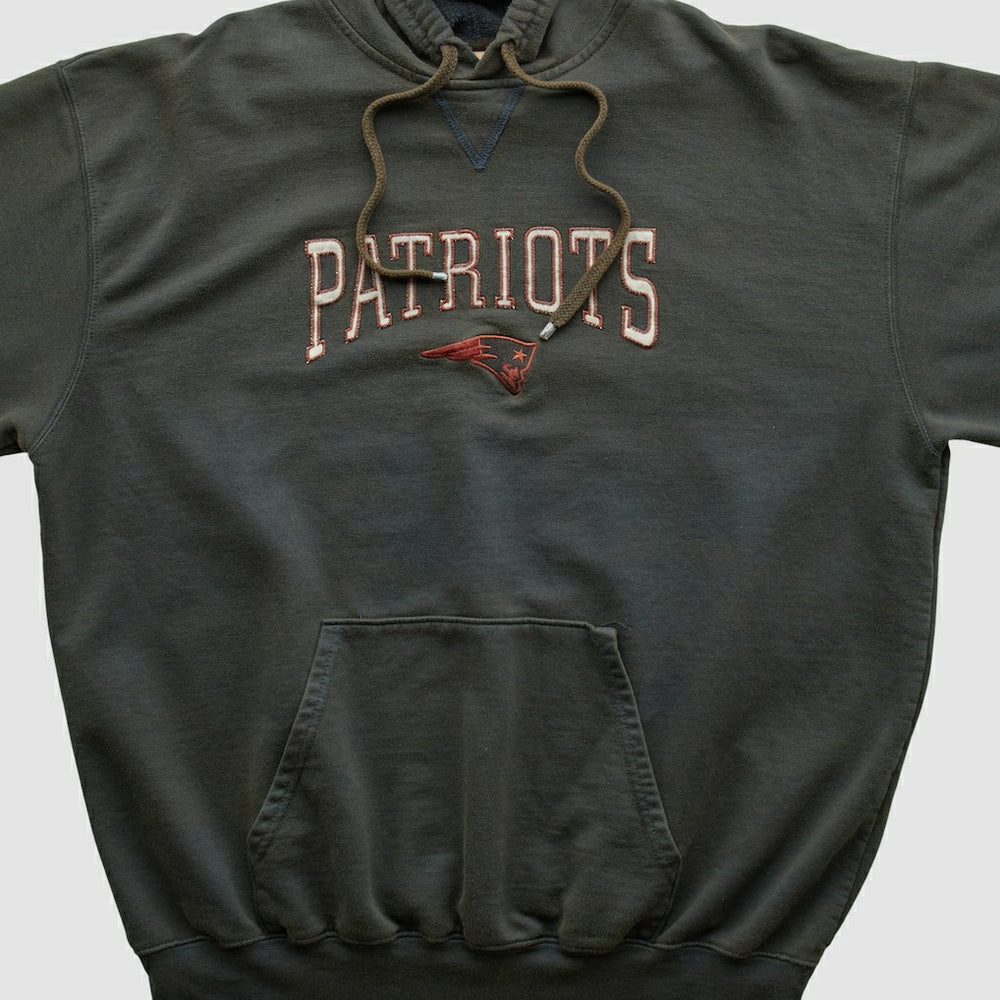 NFL 2000s Hooded Pullover Sweatshirt - New England Patriots Pullover