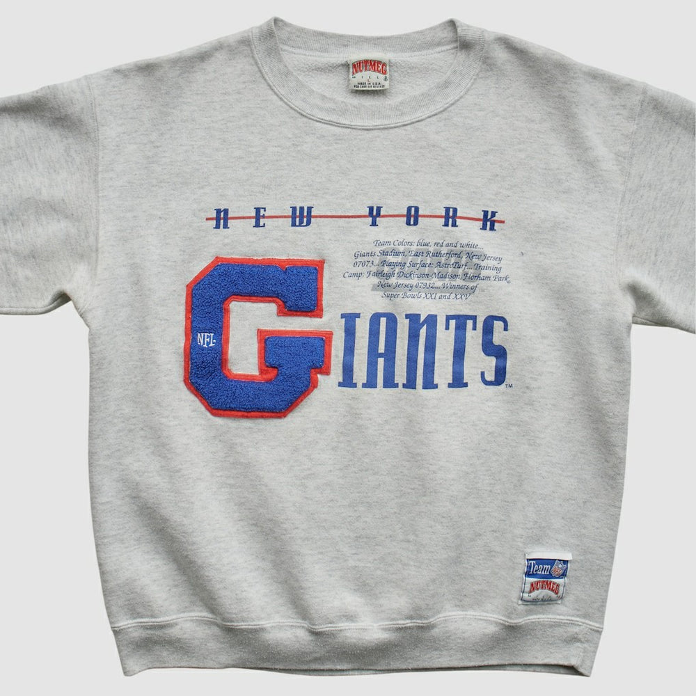 Nutmeg Mills 90s Sweatshirt - New York Giants Sweatshirts