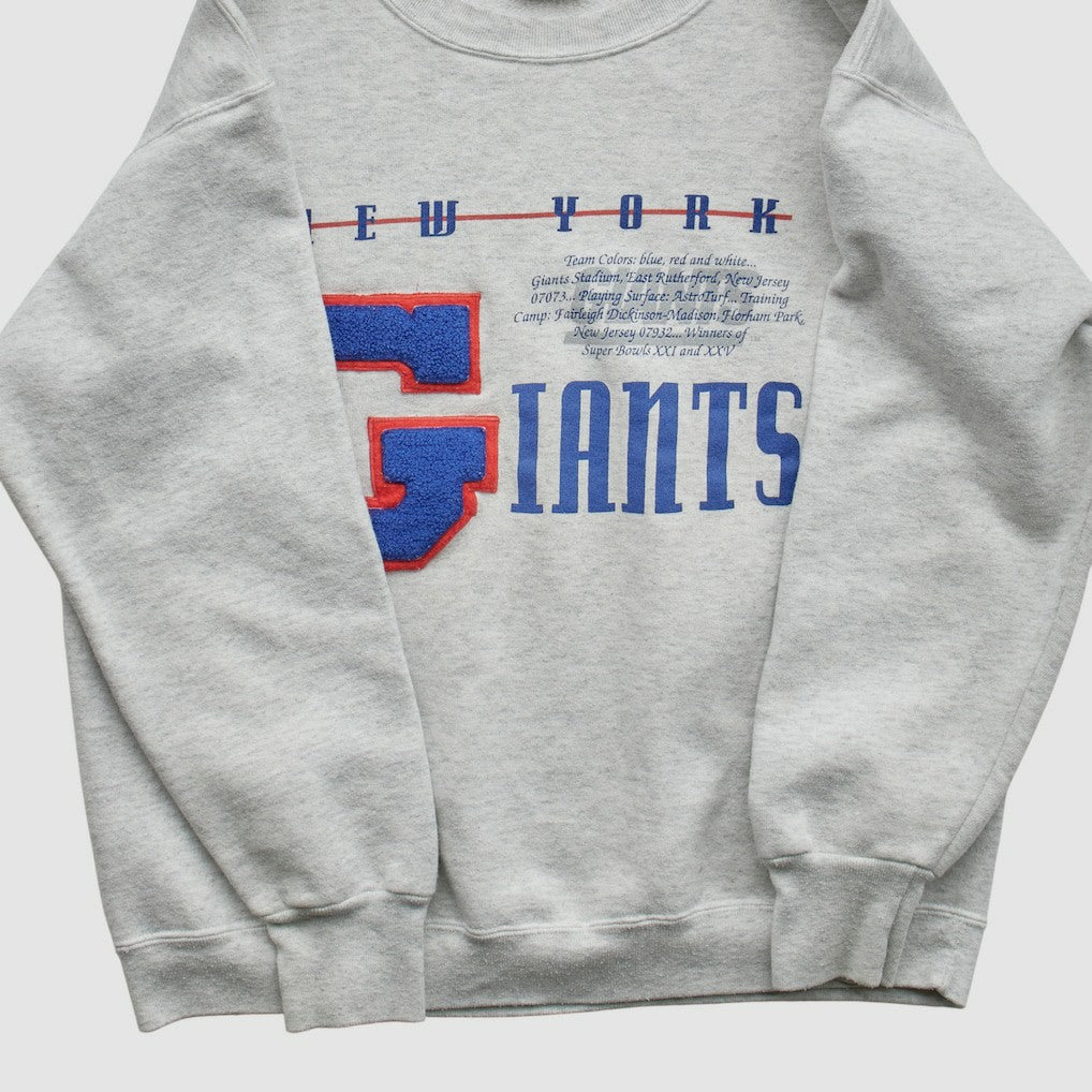 Nutmeg Mills 90s Sweatshirt - New York Giants Sweatshirts