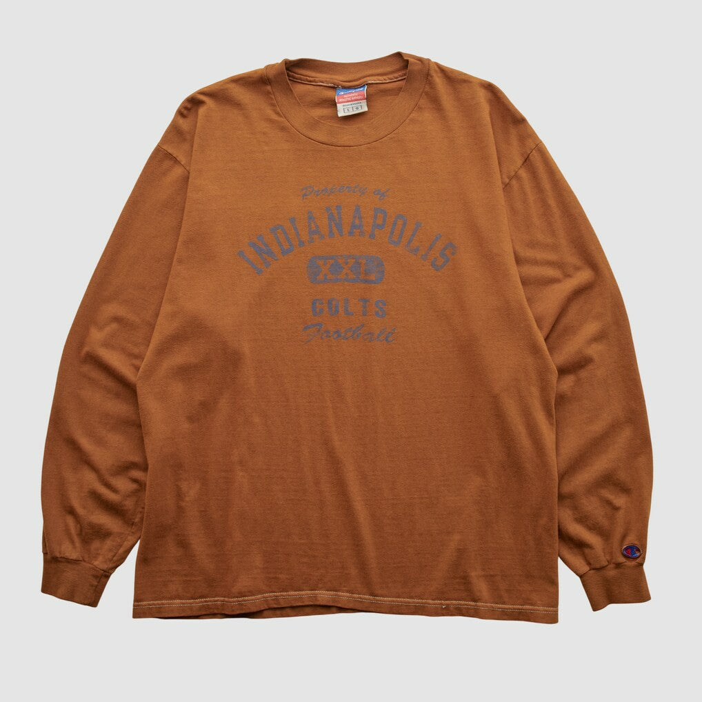 Champion 2000s Long Sleeve T-shirt - Indianapolis Colts T-shirts