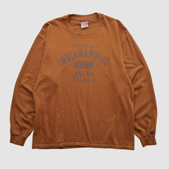 Champion 2000s Long Sleeve T-shirt - Indianapolis Colts T-shirts