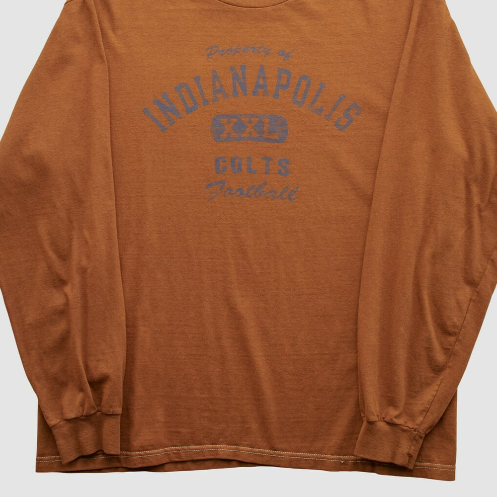 Champion 2000s Long Sleeve T-shirt - Indianapolis Colts T-shirts