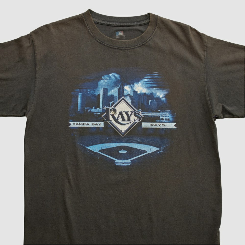Black Tampa Bay Rays Genuine Merchandise 2000s T-shirt