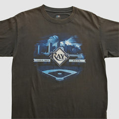 Black Tampa Bay Rays Genuine Merchandise 2000s T-shirt