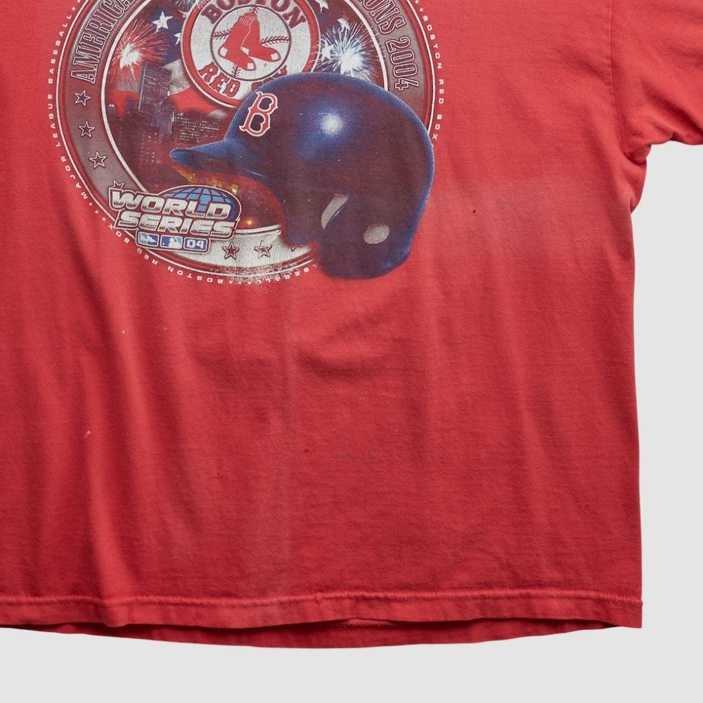 Red Boston Red Sox Alstyle 2004 T-shirt