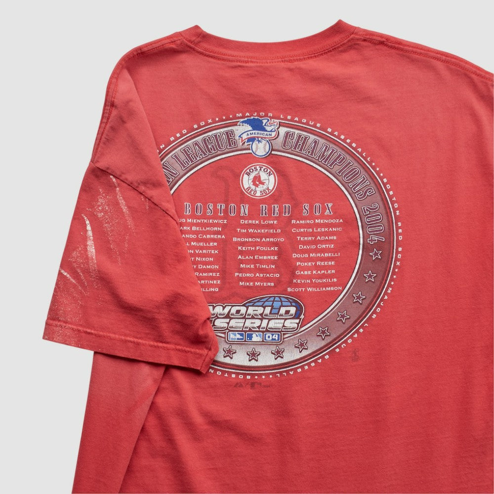 Red Boston Red Sox Alstyle 2004 T-shirt