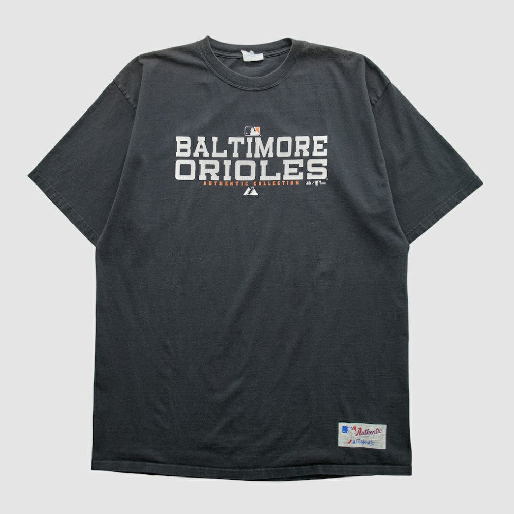 Charcoal Baltimore Orioles Majestic 2006 T-shirt