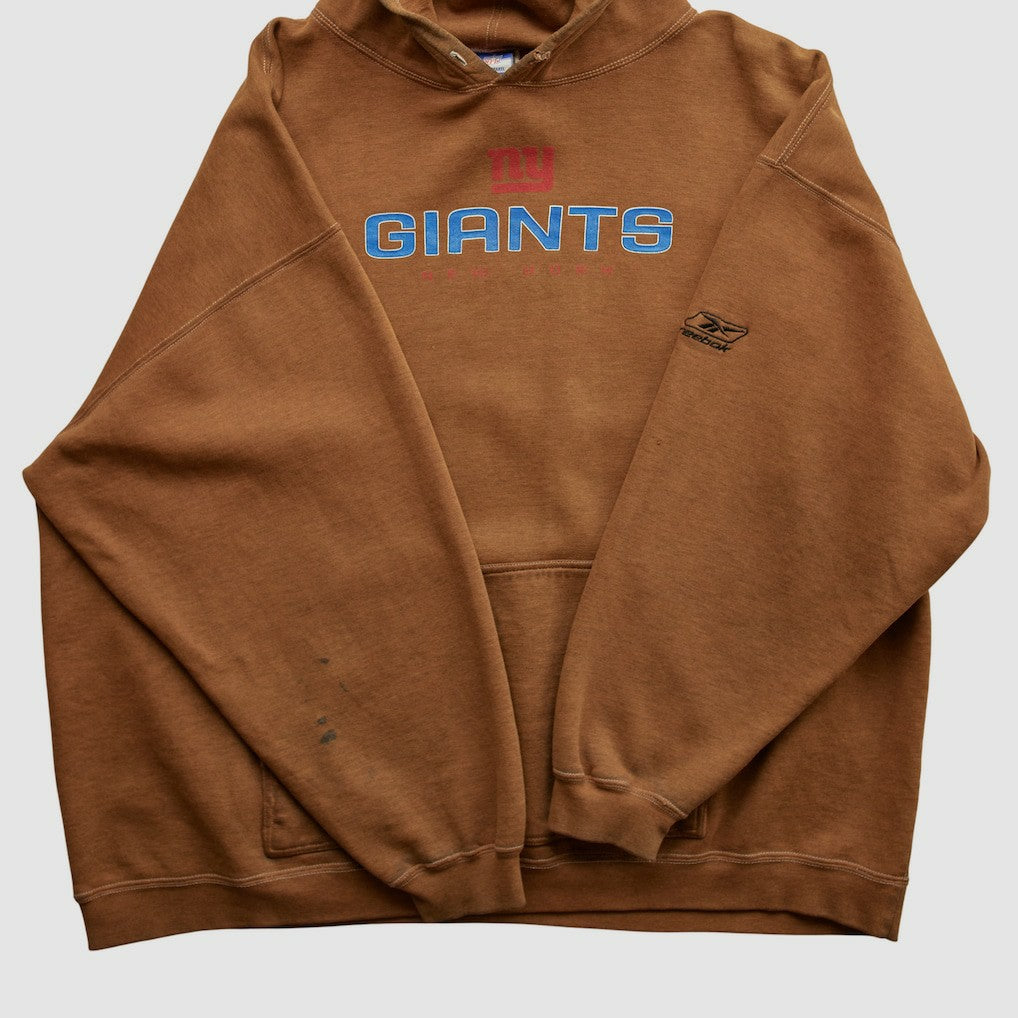 Reebok 2000s Hooded Pullover Sweatshirt - New York Giants Pullover