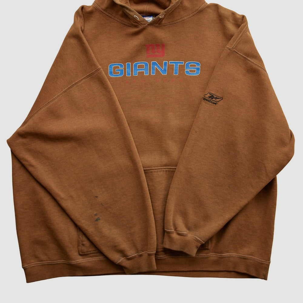 Reebok 2000s Hooded Pullover Sweatshirt - New York Giants Pullover