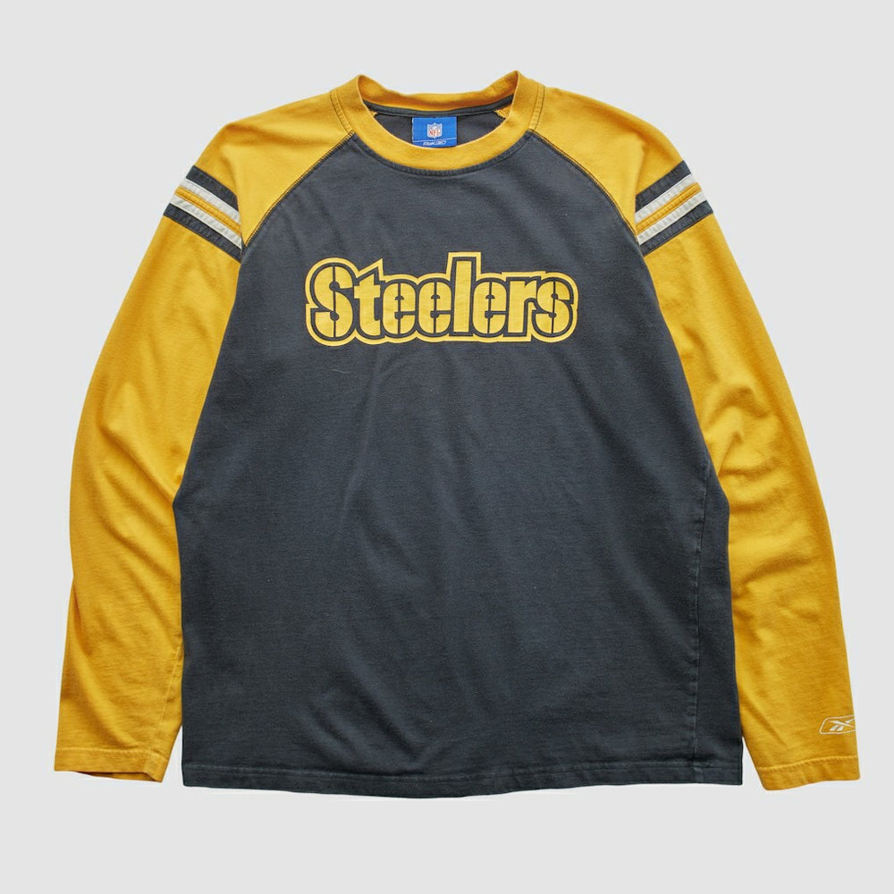 Reebok 2000s Long Sleeve T-shirt - Pittsburgh Steelers T-shirts