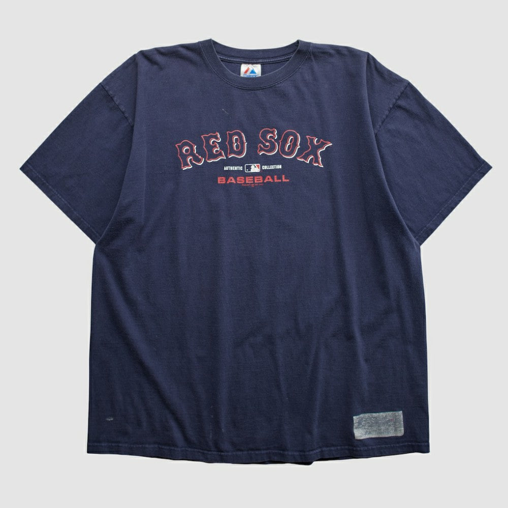 Navy Boston Red Sox Majestic 2000s T-shirt
