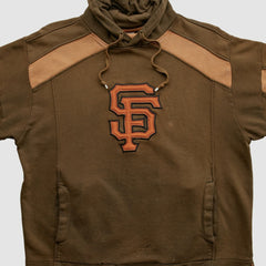 Brown San Francisco Giants Majestic 2000s Hooded Pullover Sweatshirt