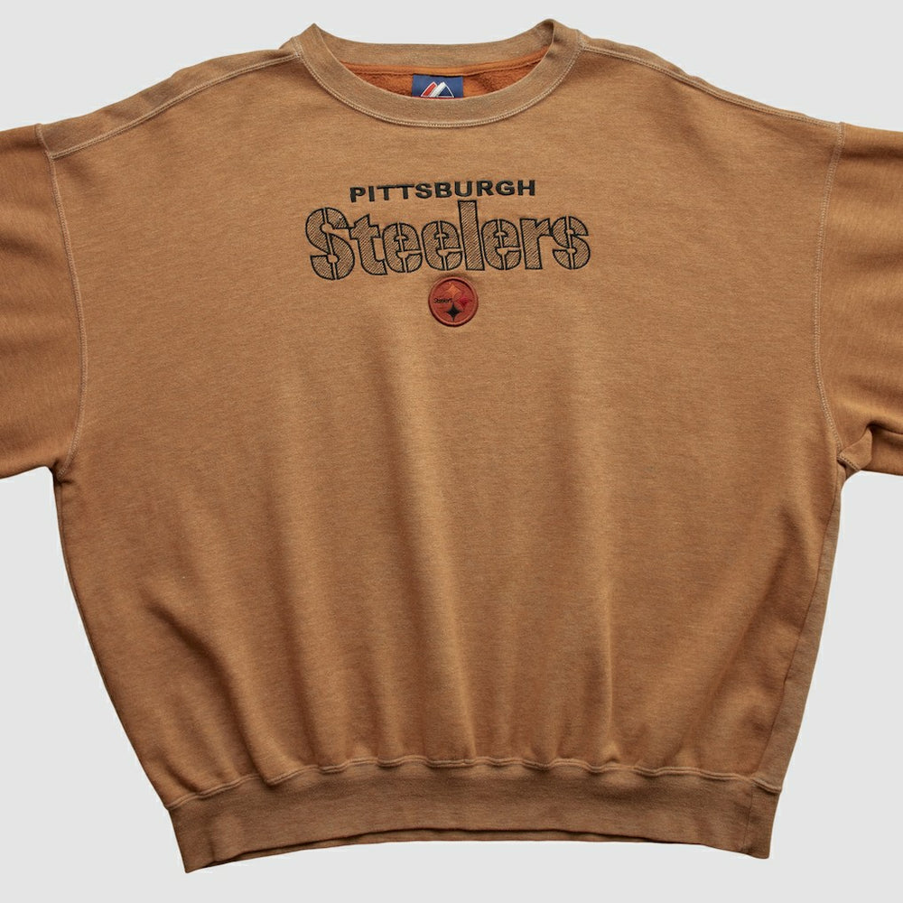 Majestic 2000s Pullover Sweatshirt - Pittsburgh Steelers Pullover