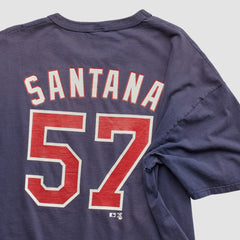 Navy Minnesota Twins Russell 2003 T-shirt