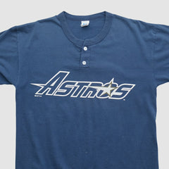 Navy Houston Astros Russell 2000s T-shirt