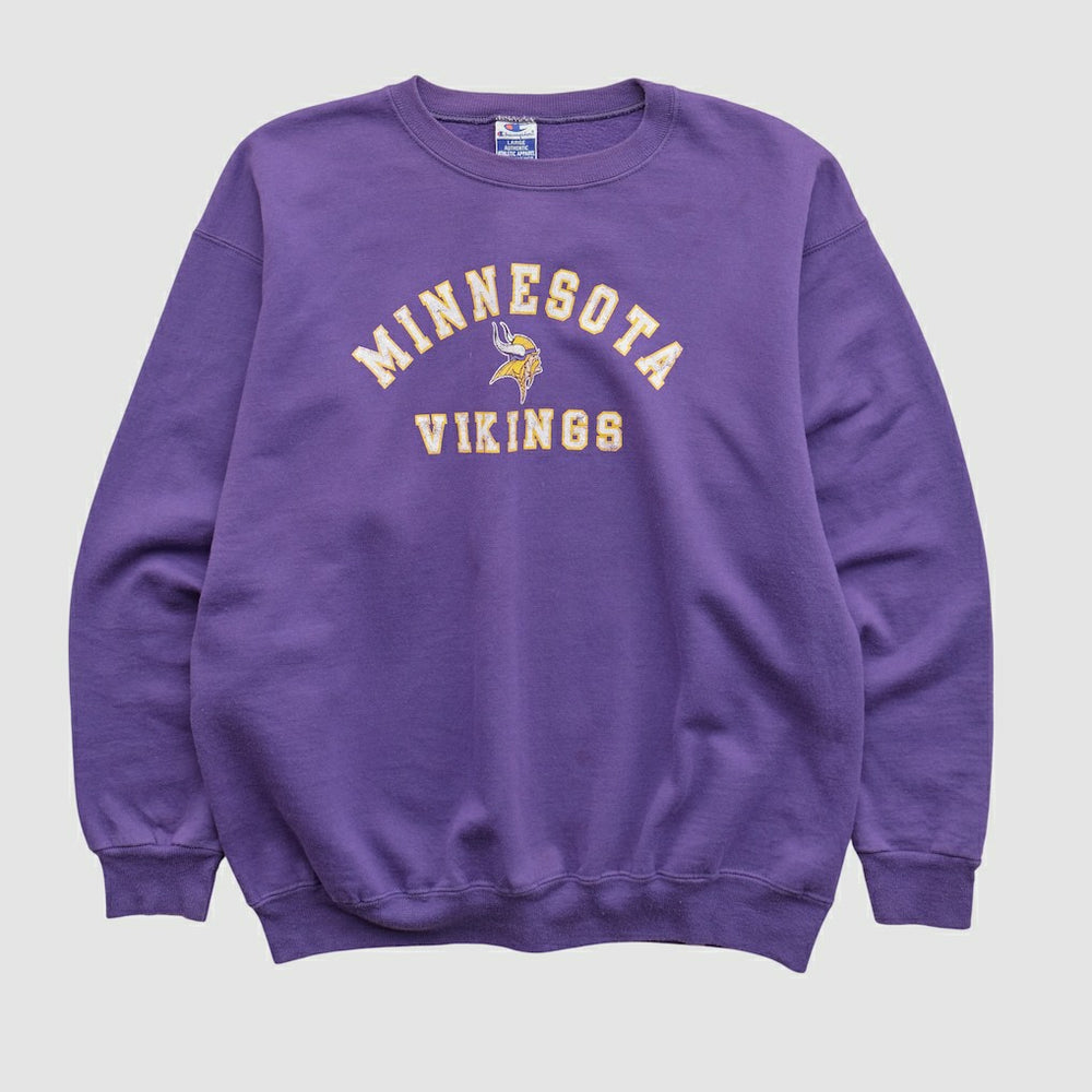 Champion 90s Pullover Sweatshirt - Minnesota Vikings Pullover