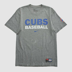 Dark Heather Gray Chicago Cubs Nike 2000s T-shirt